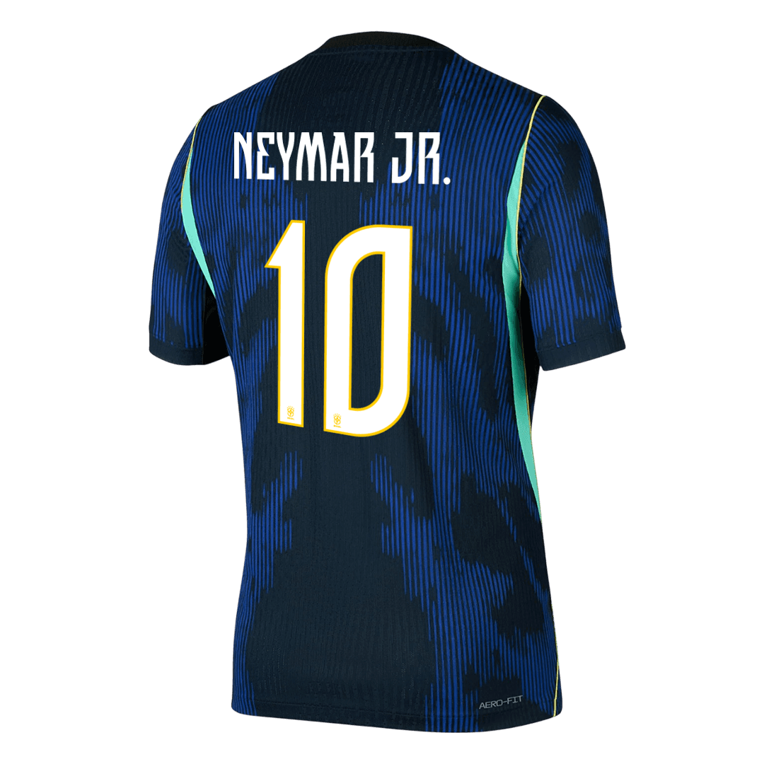 Brazil VM Bortedrakt Spillerversjon 2026 NEYMAR JR. #10 Slim Fit