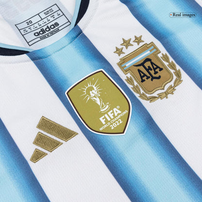 Argentina VM Hjemmedraktsett Barn 2026 J.ÁLVAREZ #9 [PREMIUM]