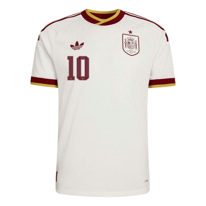 Spain VM Bortedrakt Spillerversjon 2026 OLMO #10 Slim Fit