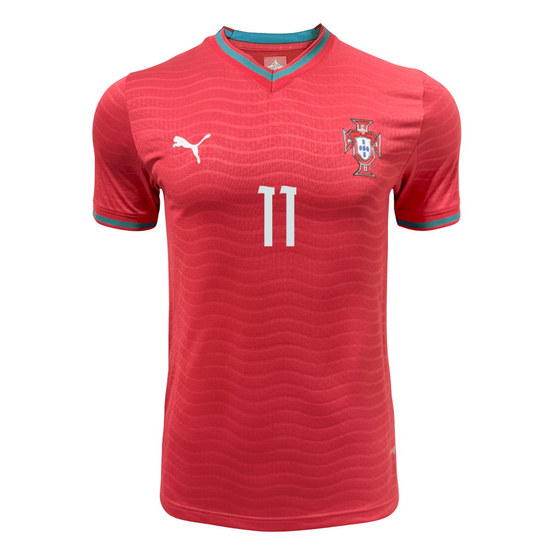 Portugal VM Hjemmedrakt Spillerversjon 2026 JOÃO FÉLIX #11 Slim Fit