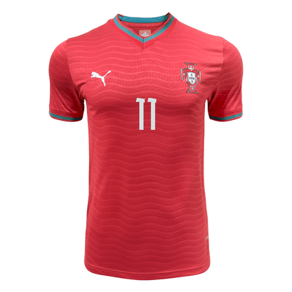 Portugal VM Hjemmedrakt Spillerversjon 2026 JOÃO FÉLIX #11 Slim Fit