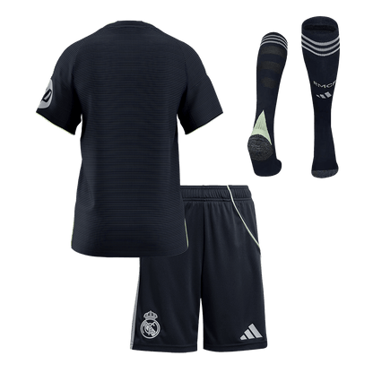 Real Madrid Bortedraktsett Barn 3-deler 2025/26 [PREMIUM]