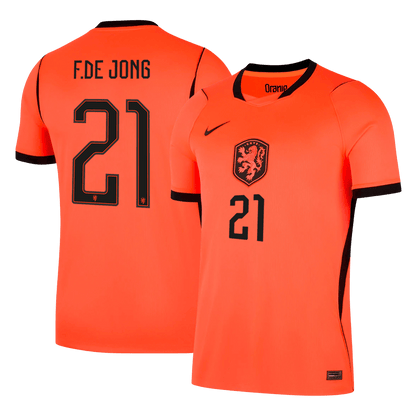 Netherlands VM Hjemmedrakt 2026 F.DE JONG #21