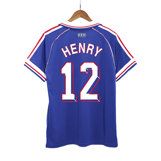 France World Cup Retro Hjemmedrakt 1998 HENRY #12