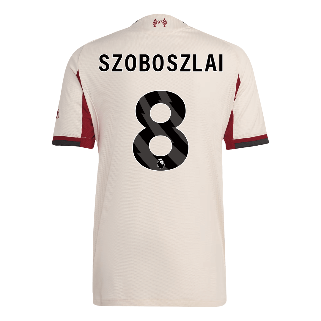 Liverpool Bortedrakt 2025/26 – SZOBOSZLAI #8 (Spillerversjon)