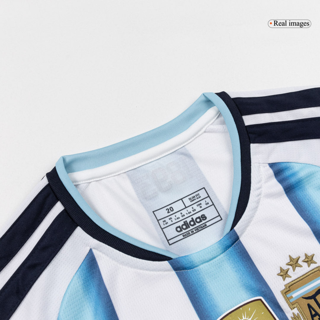 Argentina VM Hjemmedraktsett Barn 2026 J.ÁLVAREZ #9 [PREMIUM]