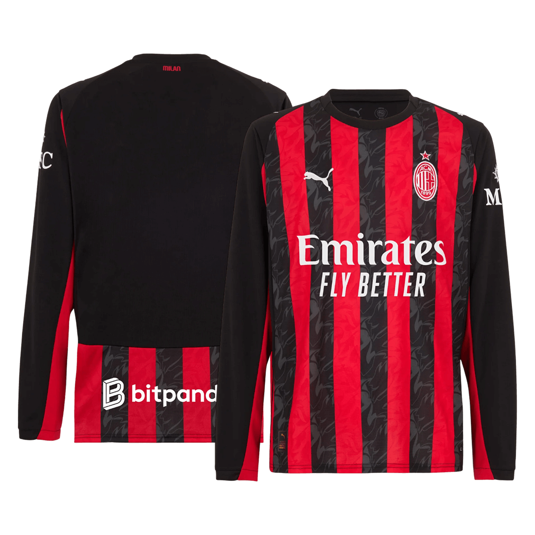 AC Milan Langermet Hjemmedrakt 2025/26
